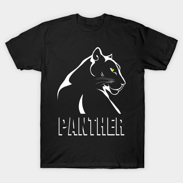 panther T-Shirt by s4rt4